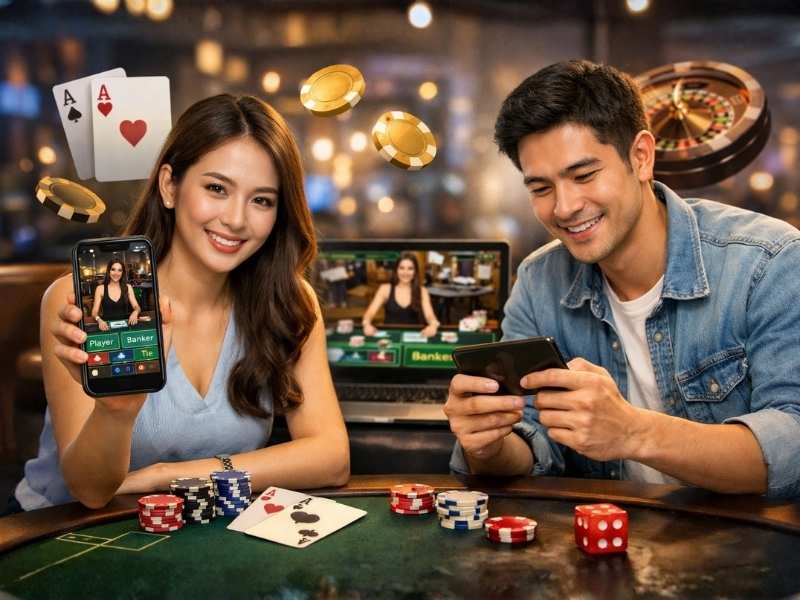 วิธีเล่น GClub บาคาร่าออนไลน์ ผ่านมือถือ ใช้งานง่ายทุกที่ทุกเวลา