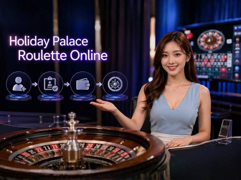 สมัคร Holiday Palace รูเล็ตออนไลน์ ผ่านเว็บ เข้าใจขั้นตอนใช้งานผ่านเว็บไซต์แบบเป็นลำดับ
