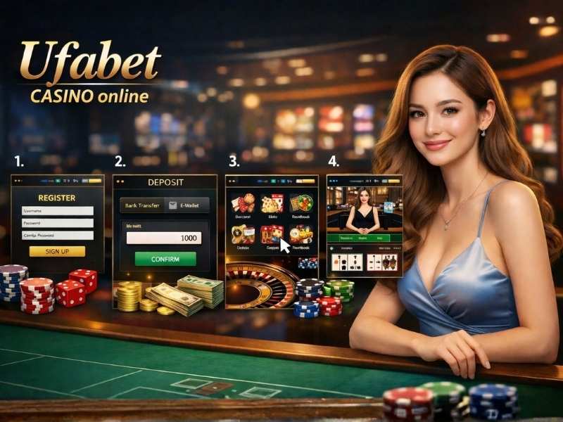 สมัคร Ufabet คาสิโนออนไลน์ ผ่านเว็บ เข้าใจขั้นตอนการใช้งานบนหน้าเว็บไซต์แบบเป็นลำดับ